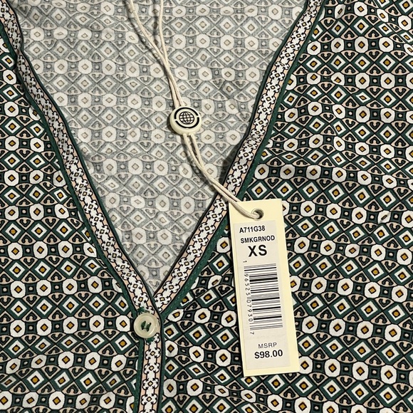 Max Studio Geometric green and white - Picture 8 of 8